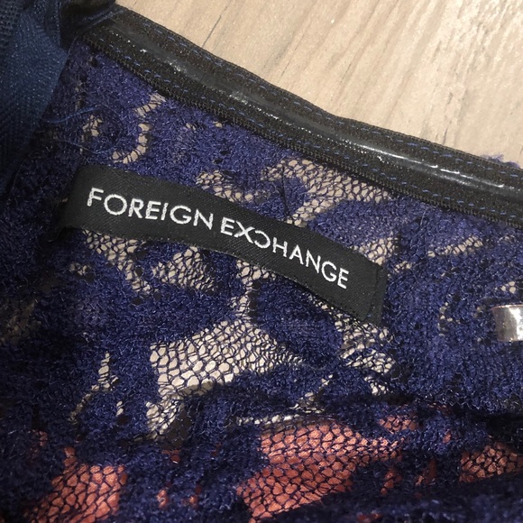 SOLD! Foreign Exchange Lace HighLow TubeTop Dress - Picture 8 of 8